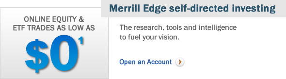Welcome to Merrill Edge self-directed investing
