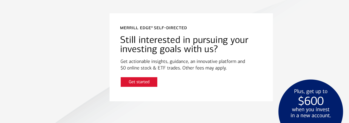 Merrill Edge - Online Investing, Trading, Brokerage and Advice